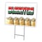 Signmission Burritos Yard Sign & Stake outdoor plastic coroplast window, C-2436 Burritos C-2436 Burritos - alternate 1